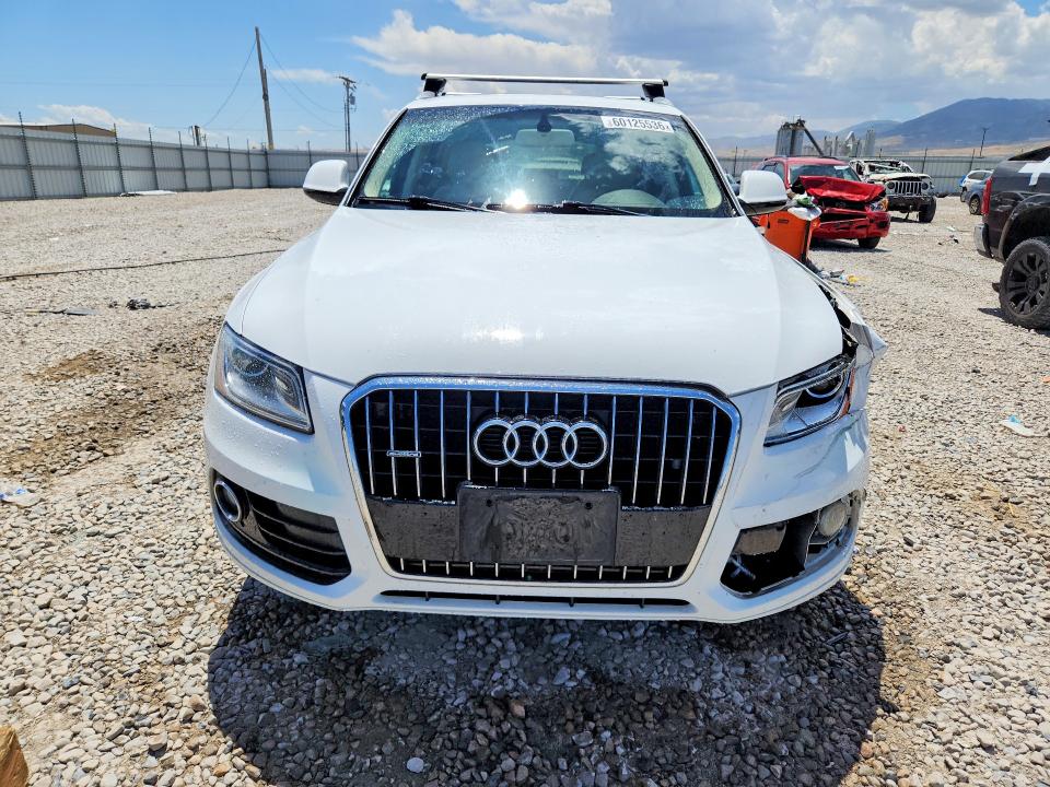 2017 Audi Q5 VIN WA1C2AFP1HA001174 COPART salvage auction — FRONT END, Ut - Salvage Certificate, sold $4,400 on 2026-08-21 (photo 5)