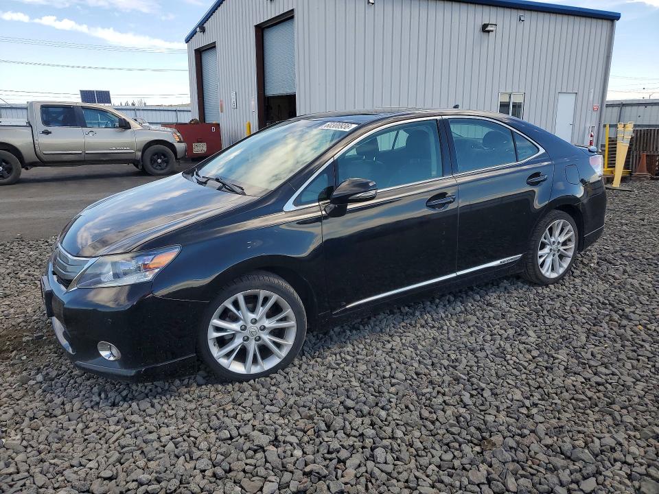 2010 Lexus Hs 250h VIN JTHBB1BA8A2007071 COPART salvage auction — FRONT END, Wa - Vehicle Cert Of Ownership-Titl, sold $1,050 on 2026-07-22 (photo 1)