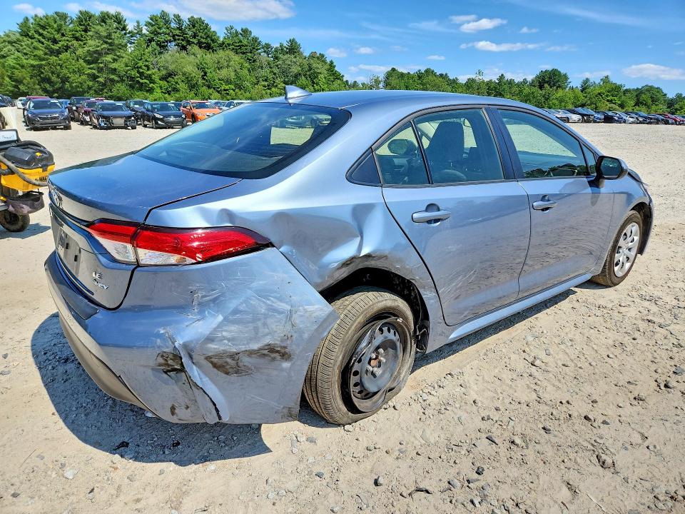 2025 Toyota Corolla VIN JTDBCMFE2SJ046176 COPART salvage auction — FRONT END, Ma - Cert Of Title-Salvage, sold $7,500 on 2026-07-27 (photo 3)