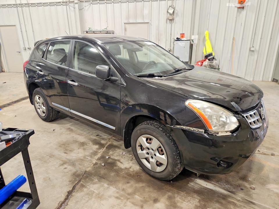 2013 Nissan Rogue sport VIN JN8AS5MV6DW664148 COPART salvage auction — FRONT END, WI - JUNKED VEHICLE BILL OF SALE, sold $325 on 2026-07-27 (photo 4)