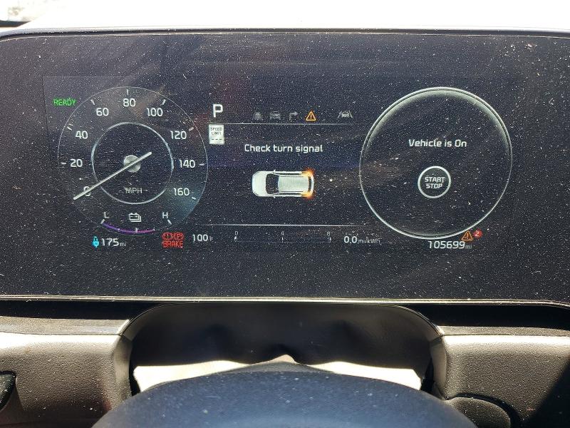 2023 Kia Niro VIN KNDCR3L14P5021617 COPART salvage auction — REAR END, Ca - Certificate Of Title, sold $1,100 on 2026-07-27 (photo 9)
