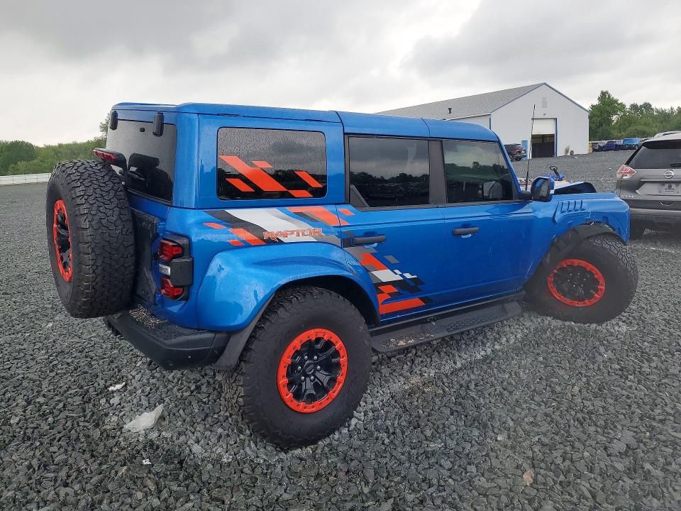 2024 Ford Bronco VIN 1FMEE0RR6RLB00779 COPART salvage auction — FRONT END, Oh - Cert Of Title-Salvage, sold $30,000 on 2026-09-21 (photo 3)