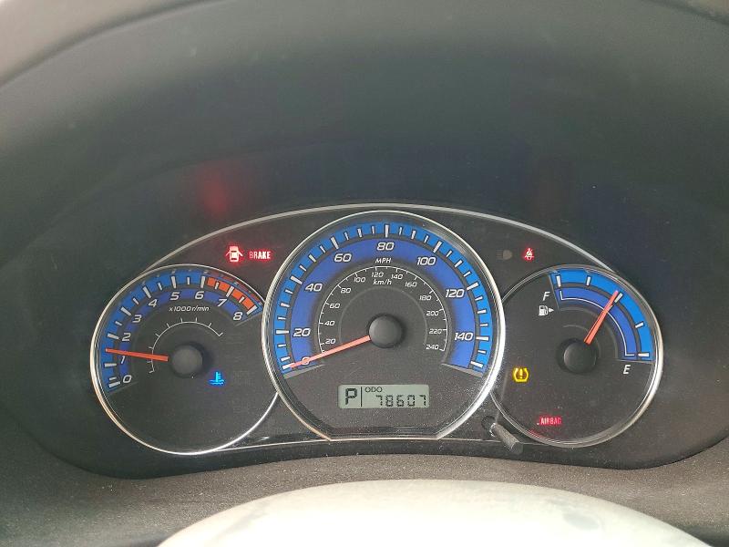 2009 Subaru Forester VIN JF2SH64609H792556 COPART salvage auction — MECHANICAL, MA - CERTIFICATE OF TITLE, sold $650 on 2026-07-20 (photo 9)