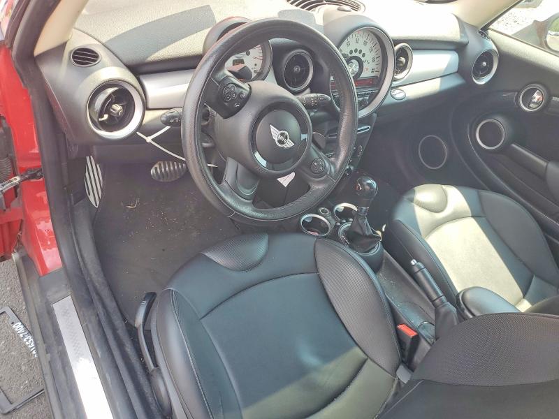 2013 Mini Cooper VIN WMWSV3C52DT394332 COPART salvage auction — REAR END, Or - Lien Papers Salvage, sold $875 on 2026-10-12 (photo 8)