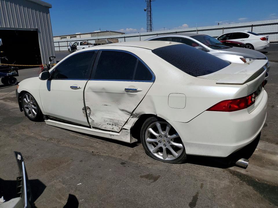 2007 Acura Tsx VIN JH4CL96857C012769 COPART salvage auction — SIDE, CA - SALVAGE CERTIFICATE, sold $100 on 2026-07-23 (photo 2)