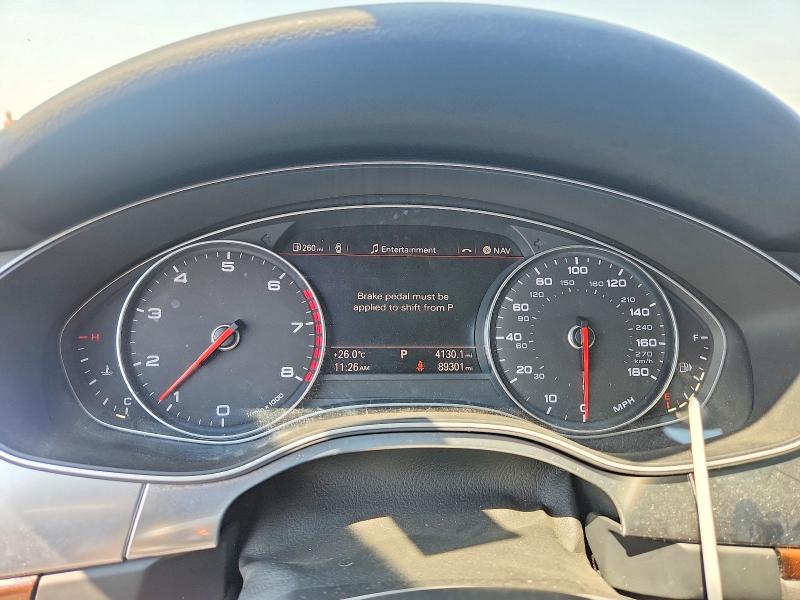 2015 Audi A6 VIN WAUHGAFC8FN022701 COPART salvage auction — SIDE, WA - BILL OF SALE, sold $2,700 on 2026-07-22 (photo 9)