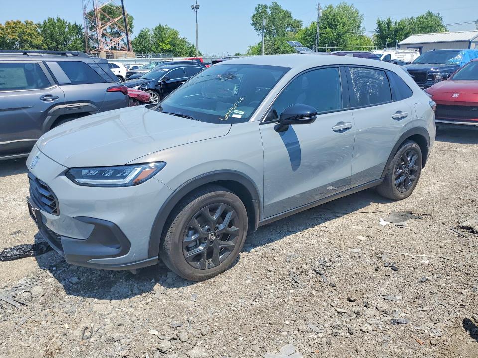2025 Honda Hr-v VIN 3CZRZ2H51SM739767 COPART salvage auction — SIDE, In - Cert Of Title-Salvage Title, sold $9,900 on 2026-08-24 (photo 1)