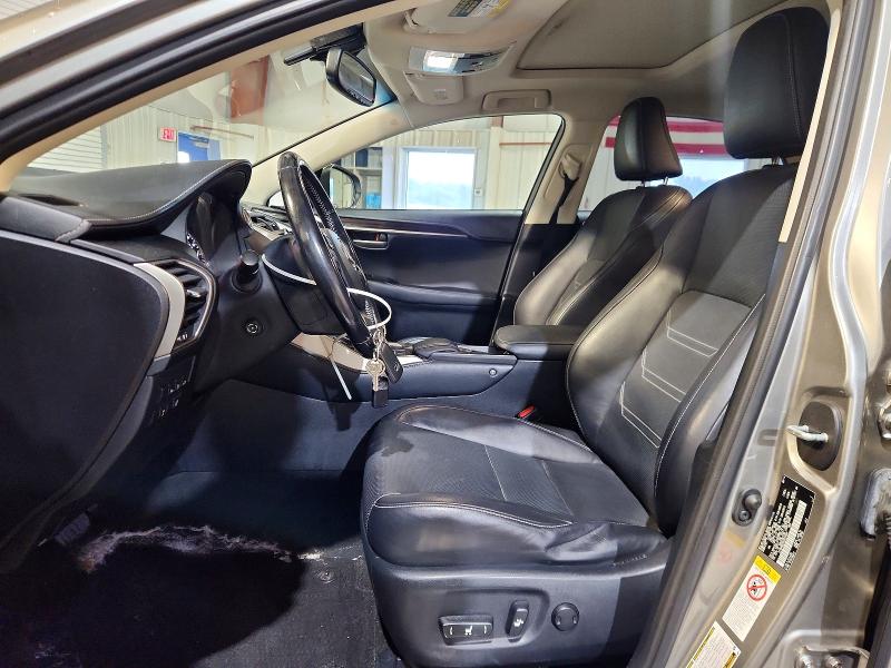 2016 Lexus Nx VIN JTJBARBZ0G2074469 COPART salvage auction — FRONT END, Ma - Cert Of Title-Reconstrctd Coll, sold $6,800 on 2026-07-30 (photo 7)