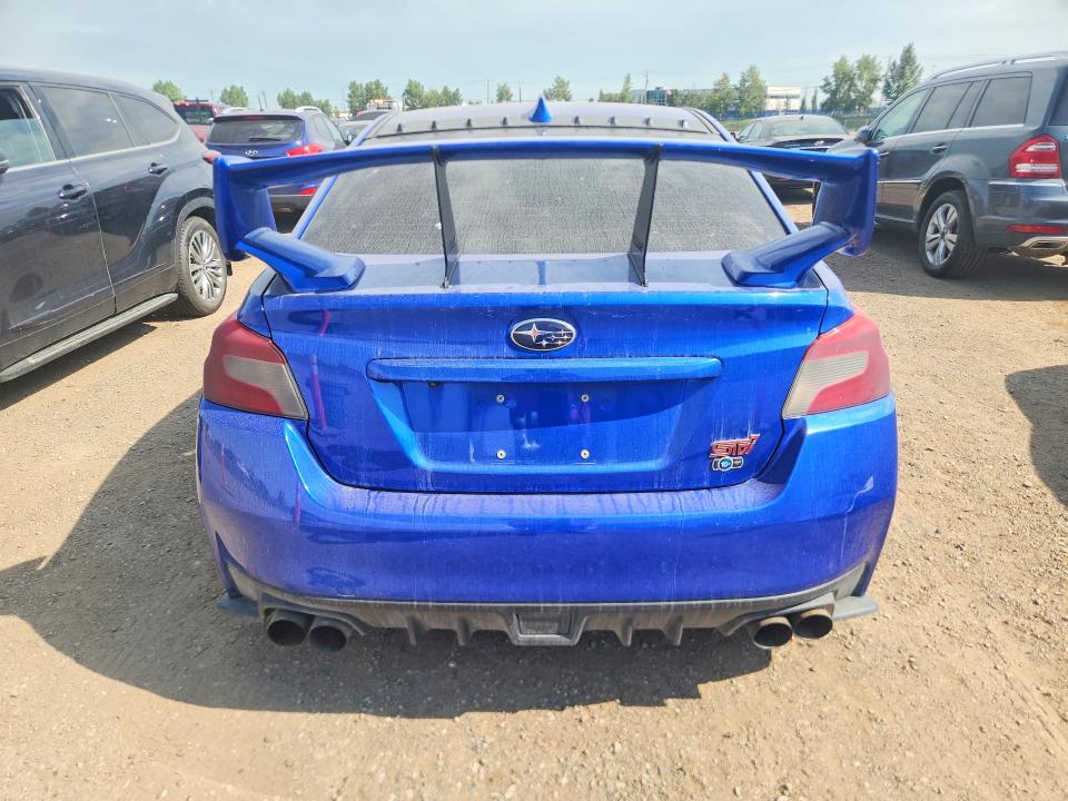 2018 Subaru Wrx VIN JF1VA2P66J9804525 COPART salvage auction — MECHANICAL, Ab - Bos - Active, sold $5,600 on 2026-08-25 (photo 6)