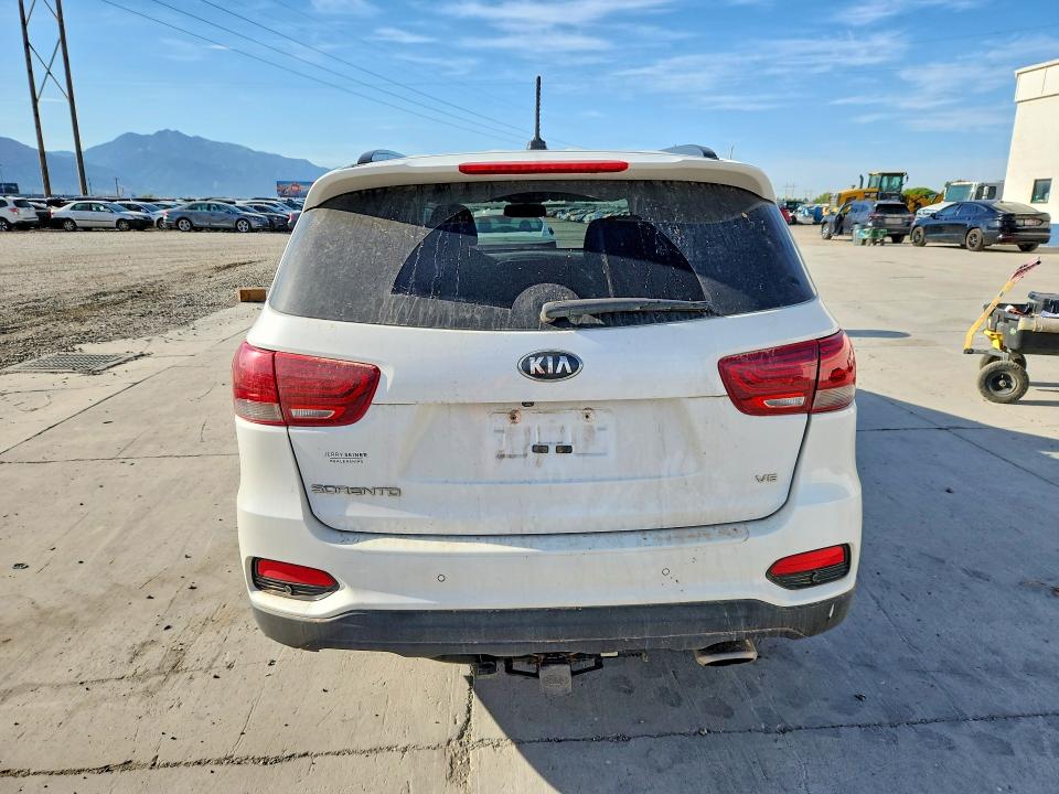 2020 Kia Sorento VIN 5XYPGDA5XLG682234 COPART salvage auction — FRONT END, Ut - Salvage Certificate, sold $1,650 on 2026-08-24 (photo 6)