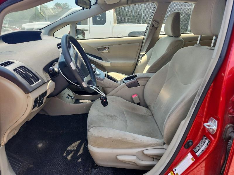 2012 Toyota Prius VIN JTDKN3DU2C1531109 COPART salvage auction — SIDE, Md - Cert Of Salvage < 75% Damage, sold $1,600 on 2026-07-31 (photo 7)