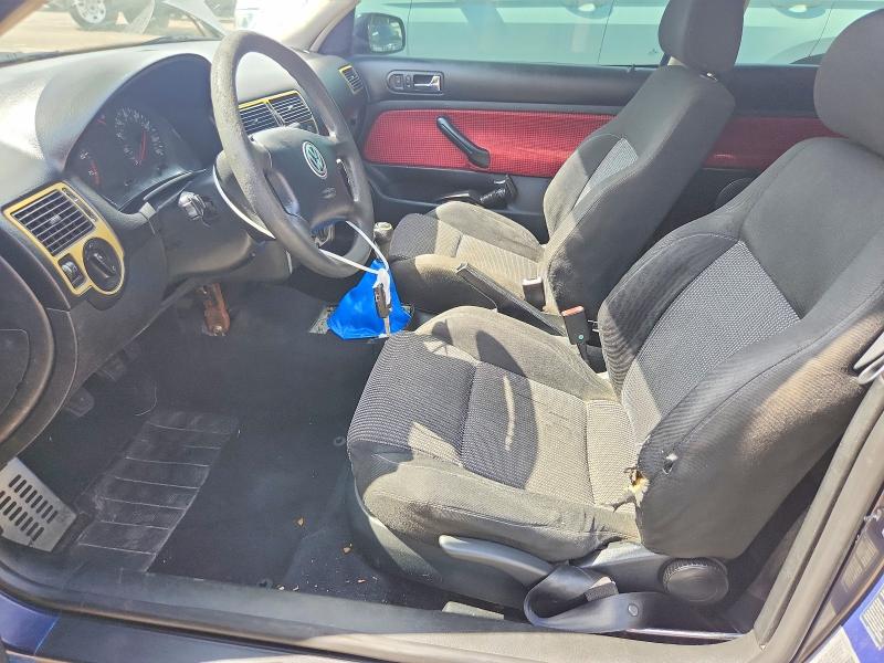 2003 Volkswagen Gti VIN 9BWDE61J034020233 COPART salvage auction — FRONT END, Al - Cert Of Title-Salvage Title, sold $225 on 2026-07-20 (photo 7)