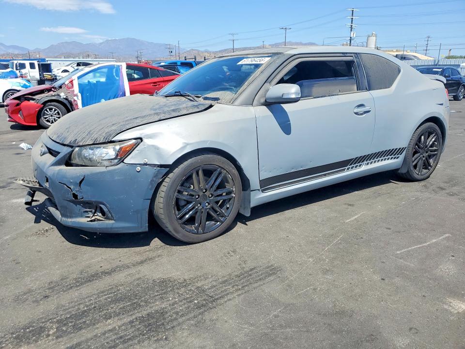 2011 Scion Tc VIN JTKJF5C77B3022502 COPART salvage auction — FRONT END, Ca - Cert Of Title-Salvaged, sold $250 on 2026-07-22 (photo 1)