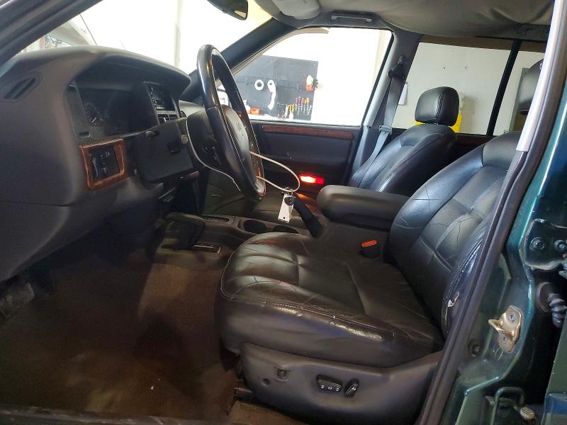 1996 Jeep Grand cherokee VIN 1J4GZ78Y3TC366605 COPART salvage auction — NORMAL WEAR, Ky - Certificate Of Title, sold $700 on 2026-07-27 (photo 7)