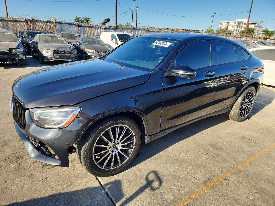 2023 Mercedes-benz Glc VIN W1N0J8EB2PG152569 COPART salvage auction — FRONT END, Ca - Salvage Certificate, sold $17,100 on 2026-07-27 (photo 1)