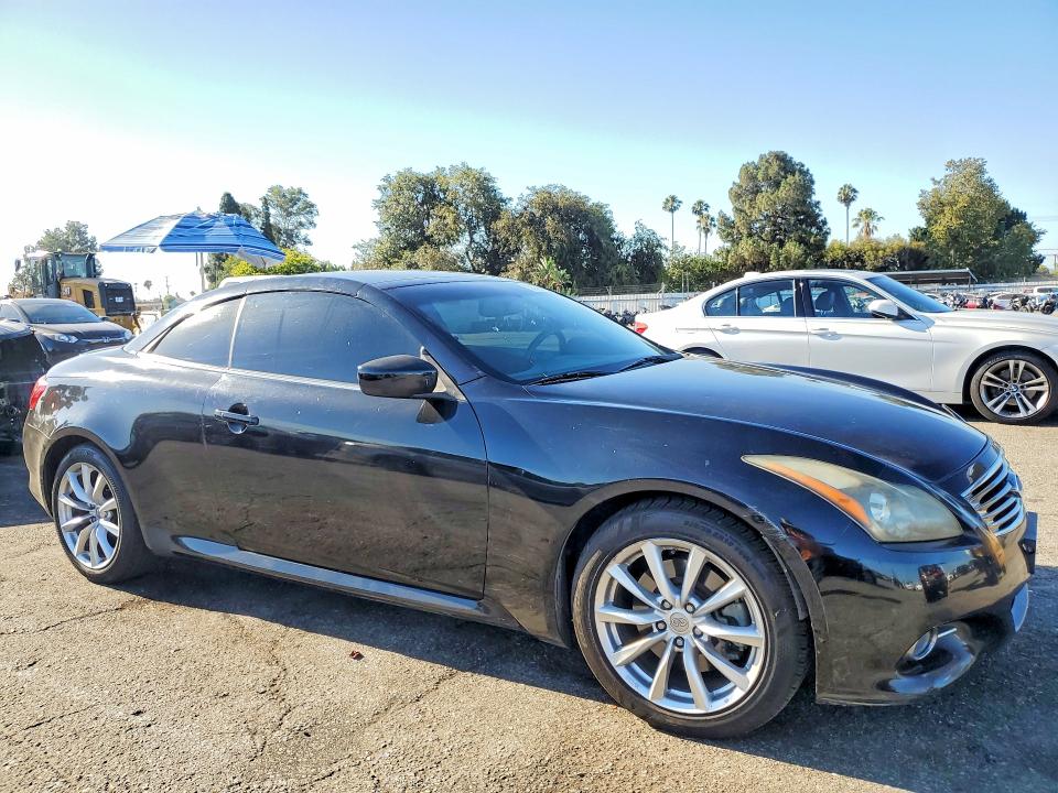 2011 Infiniti G37 VIN JN1CV6FE7BM952710 COPART salvage auction — SIDE, CA - SALVAGE CERTIFICATE, sold $50 on 2026-07-24 (photo 4)