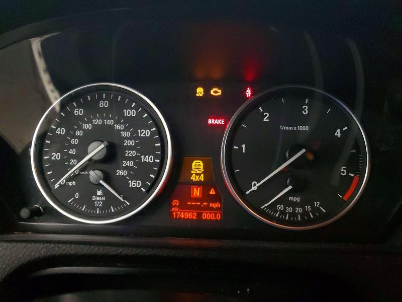 2012 BMW X5 VIN 5UXZW0C57CL670885 COPART salvage auction — MECHANICAL, Il - Certificate Of Title, sold $1,500 on 2026-07-27 (photo 9)