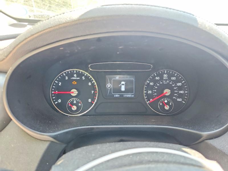 2016 Kia Sorento VIN 5XYPG4A32GG024251 COPART salvage auction — FRONT END, Oh - Cert Of Title-Salvage, sold $1,100 on 2026-07-08 (photo 9)