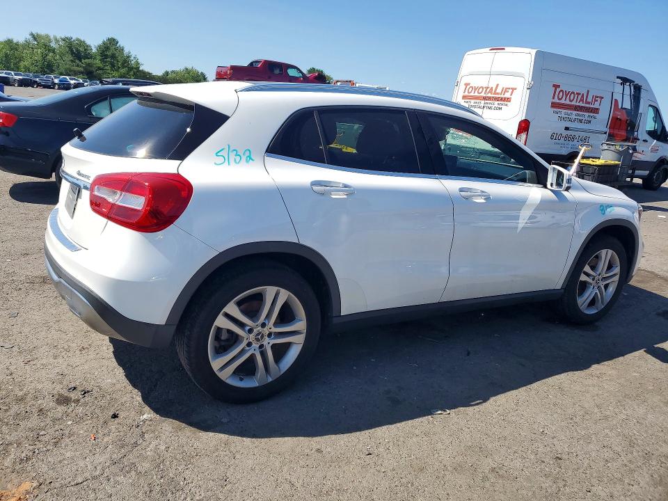 2019 Mercedes-benz Gla-klasse VIN WDCTG4GB9KU012127 COPART salvage auction — FRONT END, Pa - Certificate Of Salvage, sold $8,300 on 2026-08-11 (photo 3)