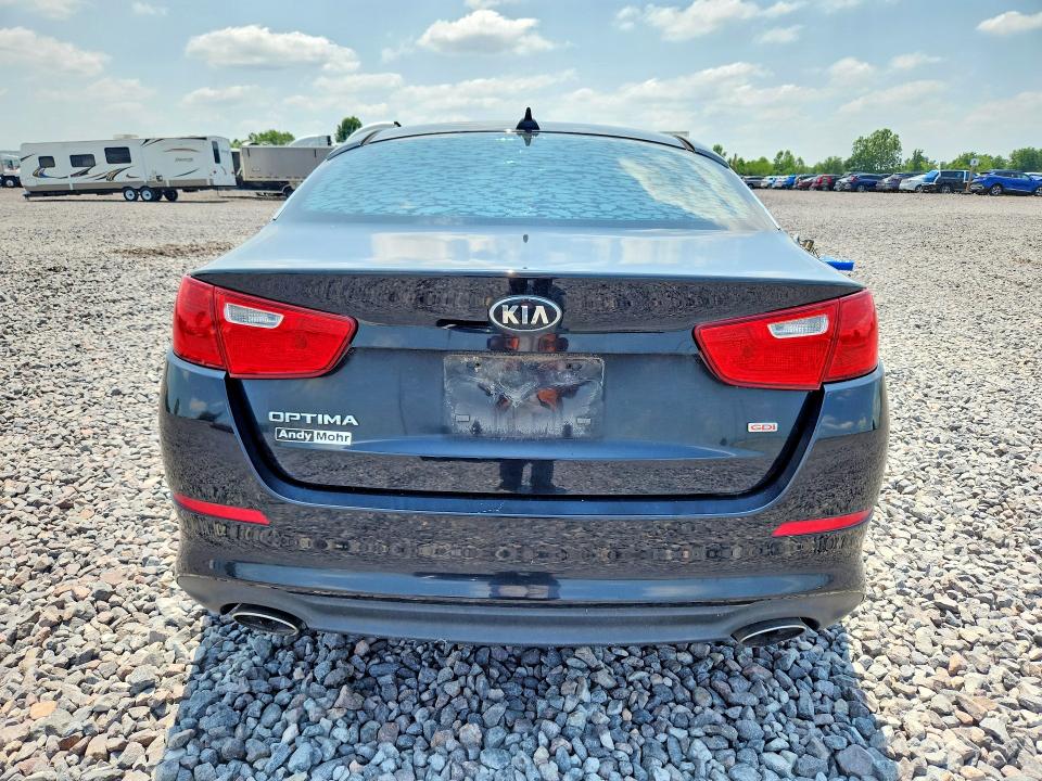 2015 Kia Optima VIN KNAGM4A71F5659171 COPART salvage auction — MECHANICAL, In - Certificate Of Title, sold $250 on 2026-07-28 (photo 6)