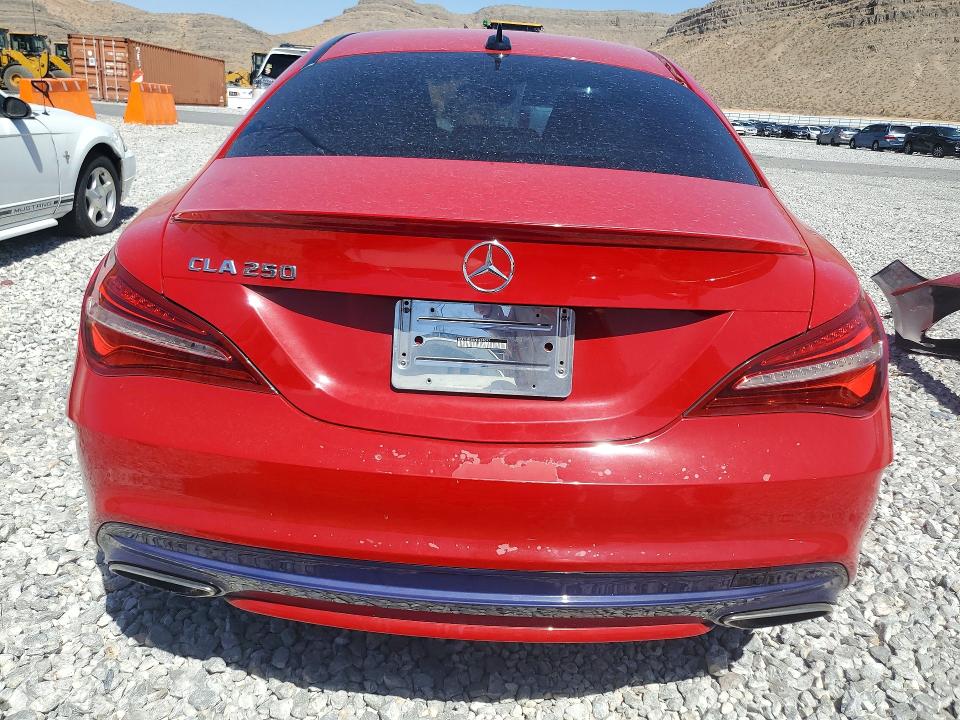 2017 Mercedes-benz Cla-klasse VIN WDDSJ4EB6HN424097 COPART salvage auction — FRONT END, Nv - Salvage Title, sold $2,500 on 2026-08-19 (photo 6)