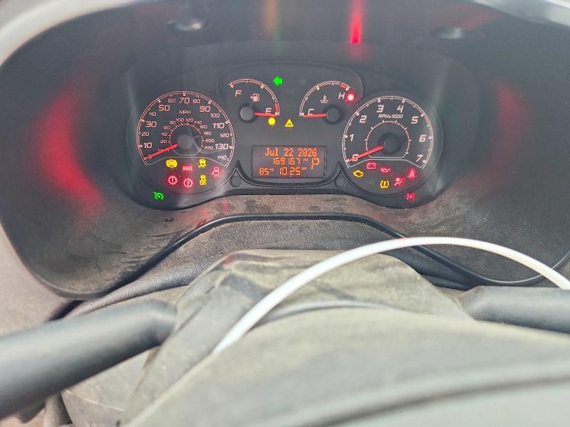 2016 Ram Promaster city VIN ZFBERFBT2G6B55670 COPART salvage auction — WATER/FLOOD, Va - Cert Of Title-Salvage Water, sold $125 on 2026-08-05 (photo 9)