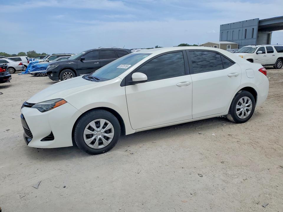 2018 Toyota Corolla VIN 5YFBPRHE2JP833461 COPART salvage auction — SIDE, Fl - Cert Of Title Slvg Rebuildable, sold $2,700 on 2026-07-28 (photo 1)
