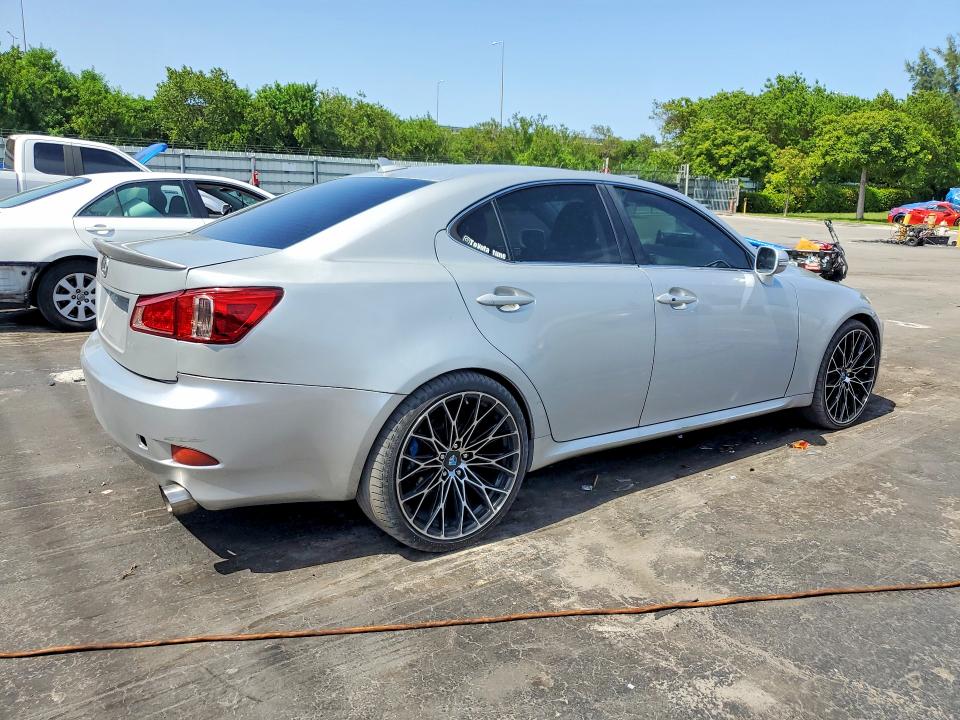 2012 Lexus Is VIN JTHBF5C21C2102920 COPART salvage auction — REAR END, FL - CERT OF TTL-REBUILT&SLVG RBLD, sold $1,500 on 2026-07-22 (photo 3)