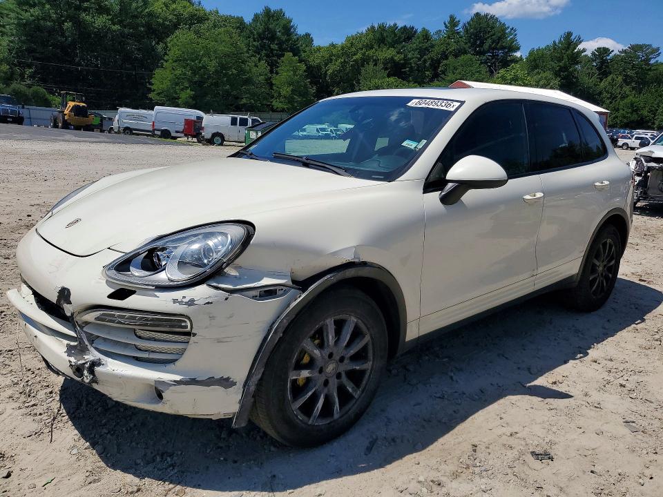 2011 Porsche Cayenne VIN WP1AA2A22BLA09053 COPART salvage auction — FRONT END, MA - CERT OF TITLE-RECONSTRCTD COLL, sold $775 on 2026-08-03 (photo 1)