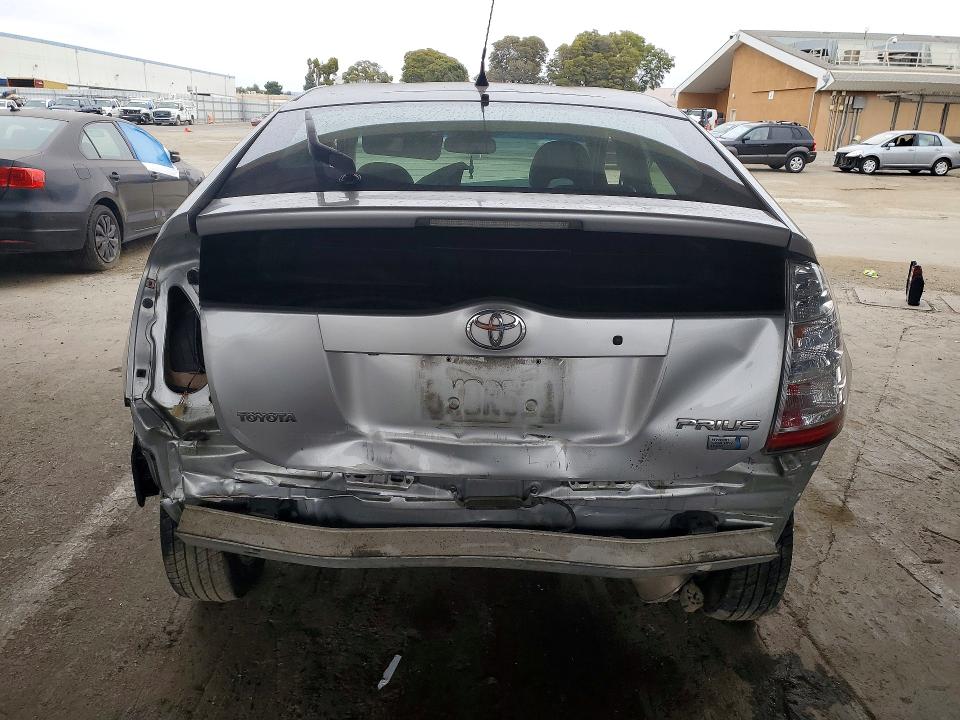 2007 Toyota Prius VIN JTDKB20U477083659 COPART salvage auction — FRONT END, Ca - Salvage Certificate, sold $200 on 2026-07-23 (photo 6)