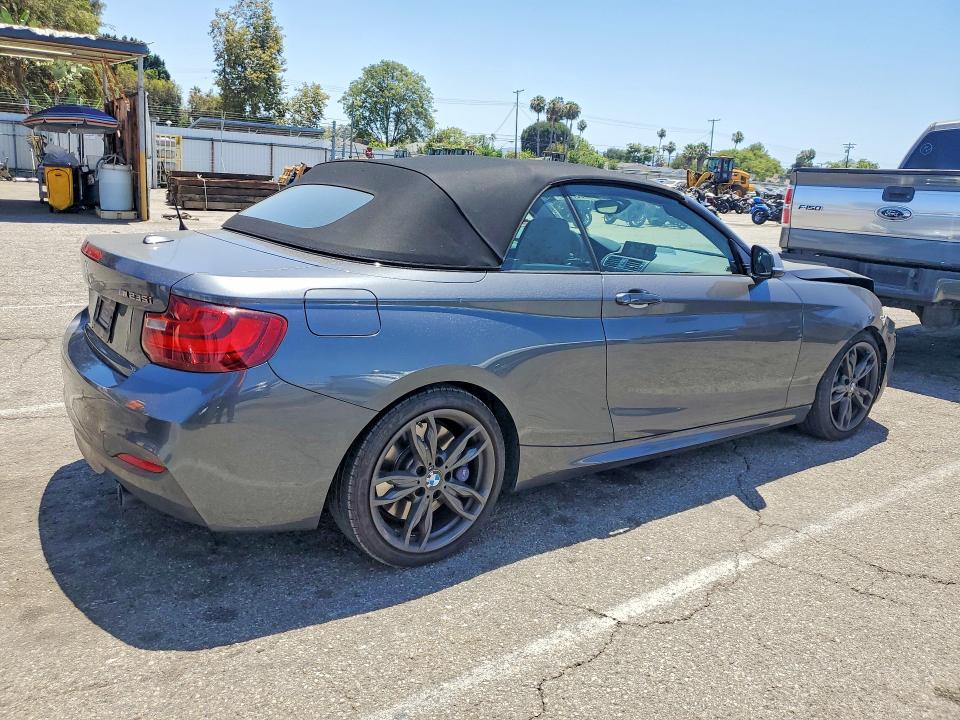 2016 BMW M2 VIN WBA1M1C58GV394007 COPART salvage auction — FRONT END, CA - SALVAGE CERTIFICATE, sold $8,300 on 2026-08-21 (photo 3)