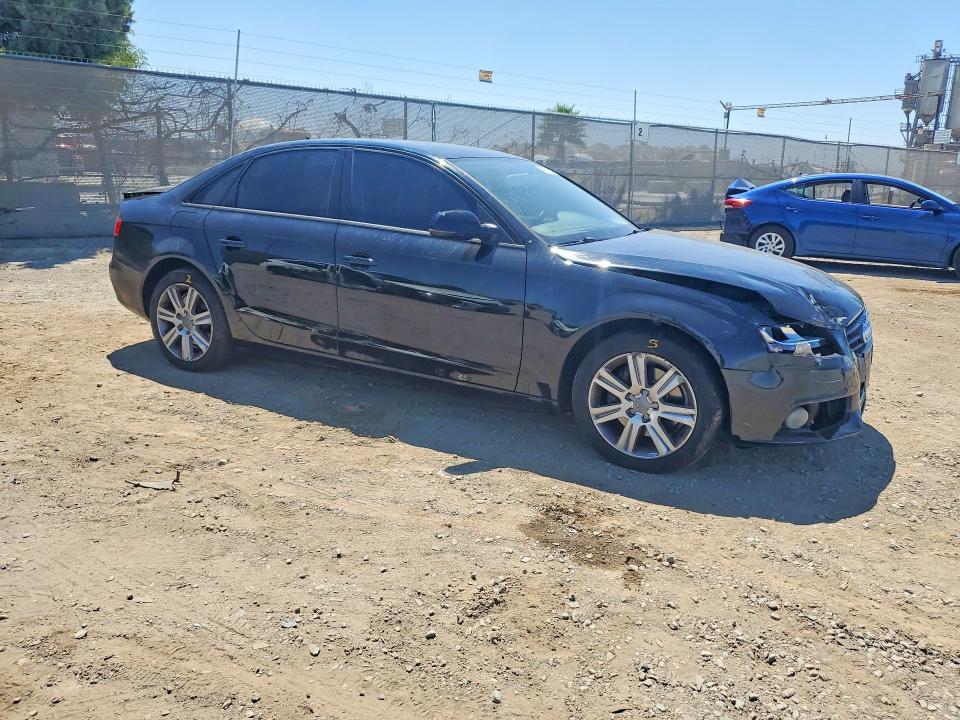 2011 Audi A4 VIN WAUAFAFL8BN036645 COPART salvage auction — FRONT END, CA - SALVAGE CERTIFICATE, sold $1,200 on 2026-07-31 (photo 4)