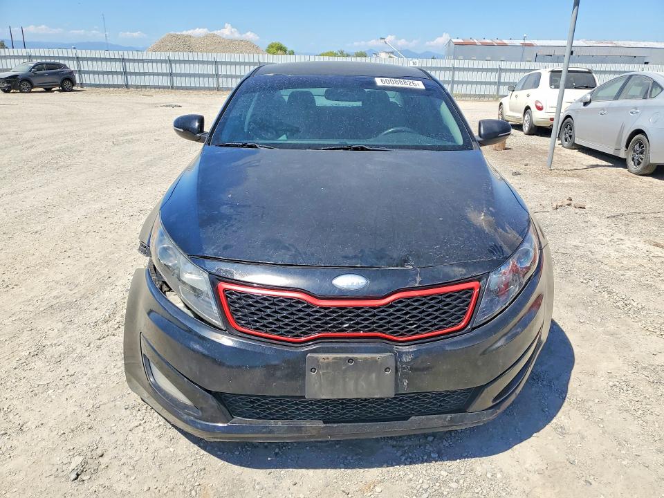 2013 Kia Optima VIN 5XXGM4A77DG230581 COPART salvage auction — FRONT END, Ca - Salvage Certificate, sold $550 on 2026-07-24 (photo 5)