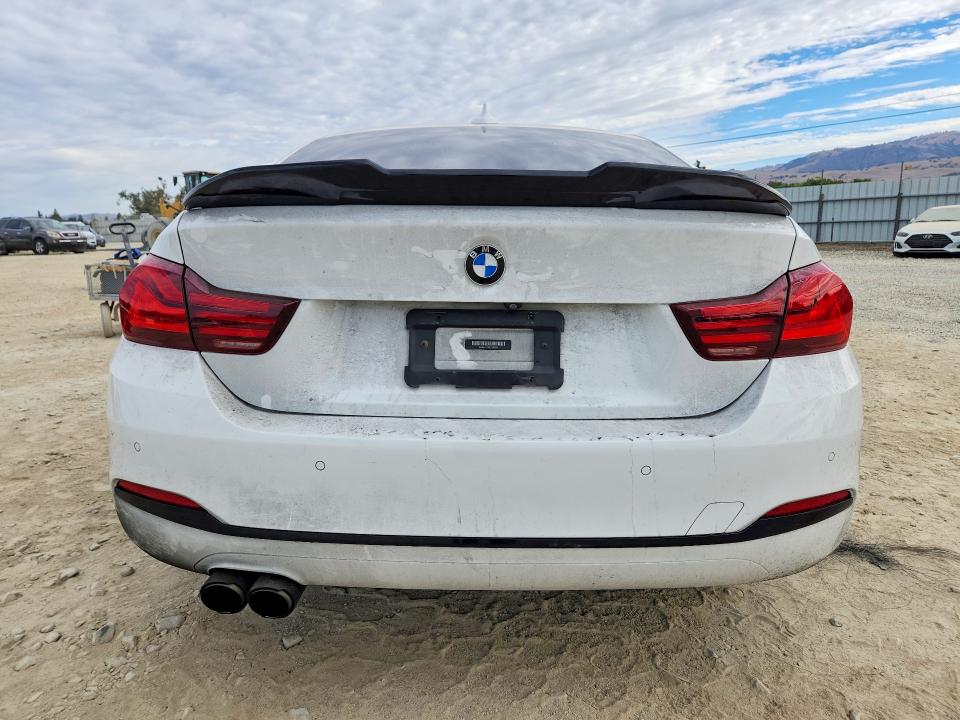 2020 BMW 4er VIN WBA4J1C08LCE59201 COPART salvage auction — FRONT END, Ca - Salvage Certificate, sold $4,900 on 2026-08-13 (photo 6)