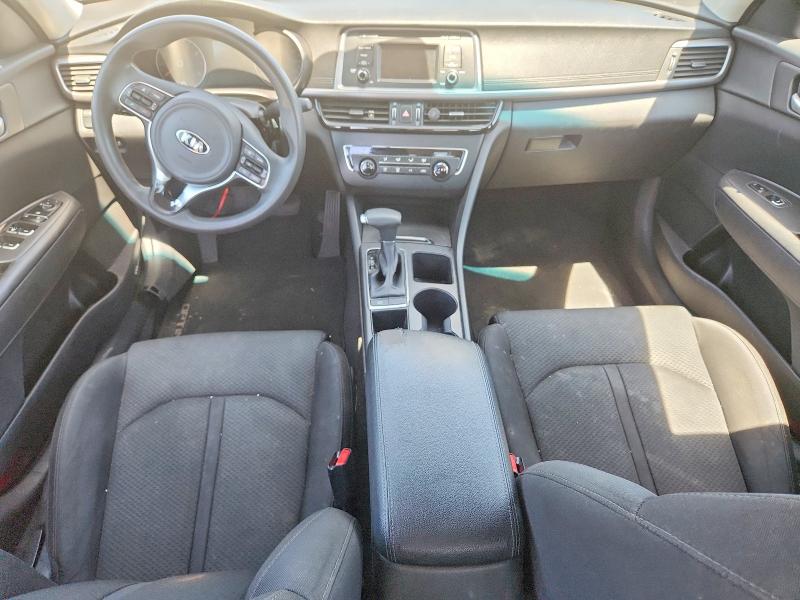 2017 Kia Optima VIN 5XXGT4L31HG156626 COPART salvage auction — VANDALISM, Ca - Salvage Certificate, sold $725 on 2026-07-15 (photo 8)