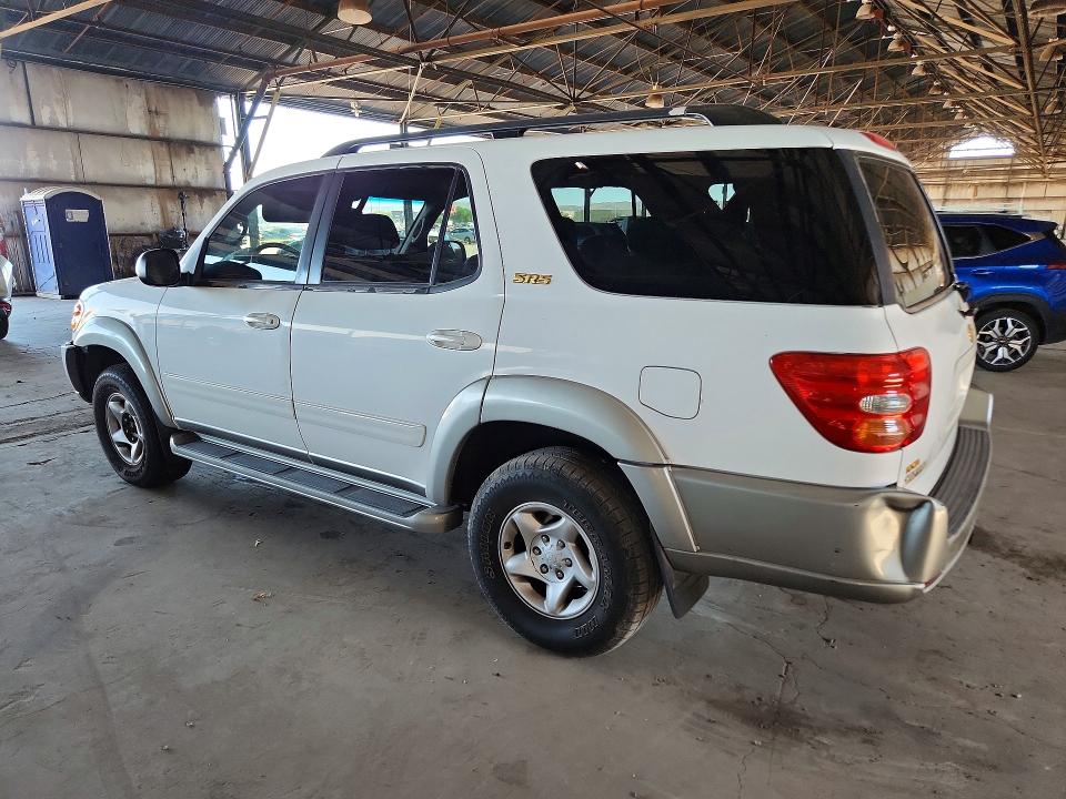 2002 Toyota Sequoia VIN 5TDZT34A02S073128 COPART salvage auction — FRONT END, Az - Cert Of Title - Salvage, sold $500 on 2026-07-22 (photo 2)