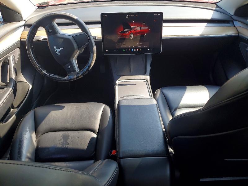 2022 Tesla Model 3 VIN 5YJ3E1EB4NF285776 COPART salvage auction — REAR END, Md - Cert Of Salvage < 75% Damage, sold $5,450 on 2026-07-19 (photo 8)