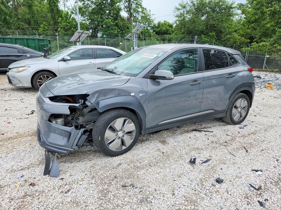 2020 Hyundai Kona VIN KM8K33AG4LU095913 COPART salvage auction — FRONT END, Va - Certificate Of Title, sold $1,650 on 2026-07-28 (photo 1)