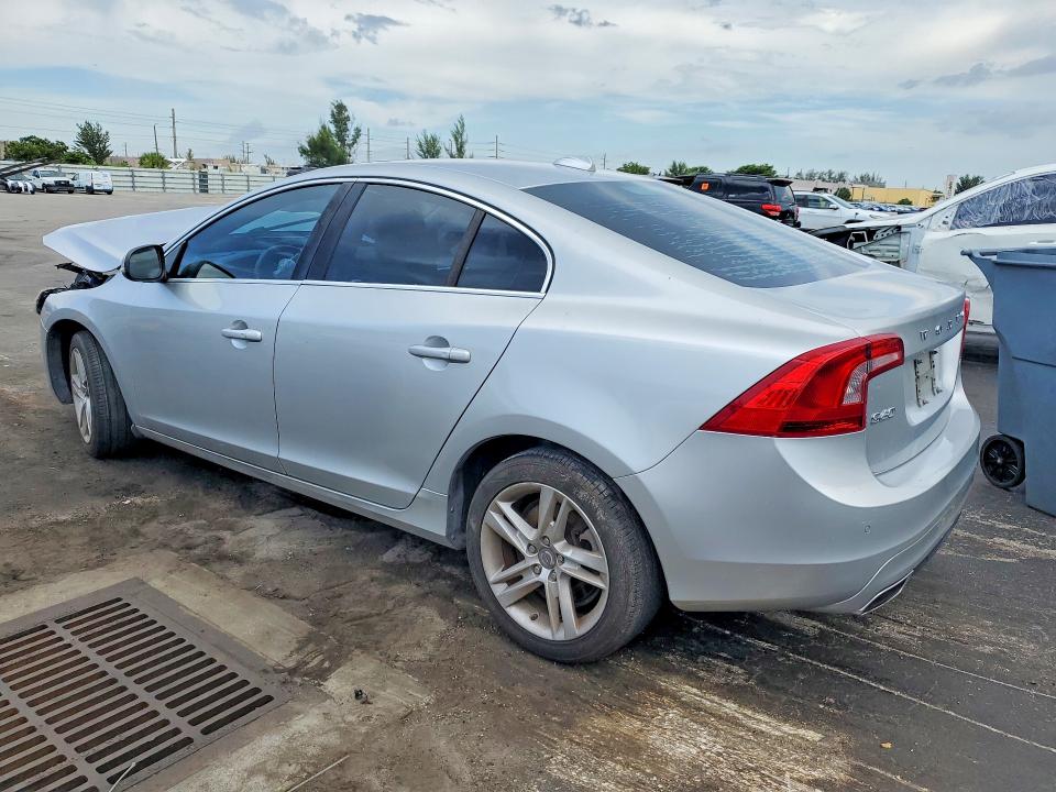 2014 Volvo S60 VIN YV1612FS7E2290478 COPART salvage auction — FRONT END, Fl - Certificate Of Destruction, sold $1,550 on 2026-08-17 (photo 2)
