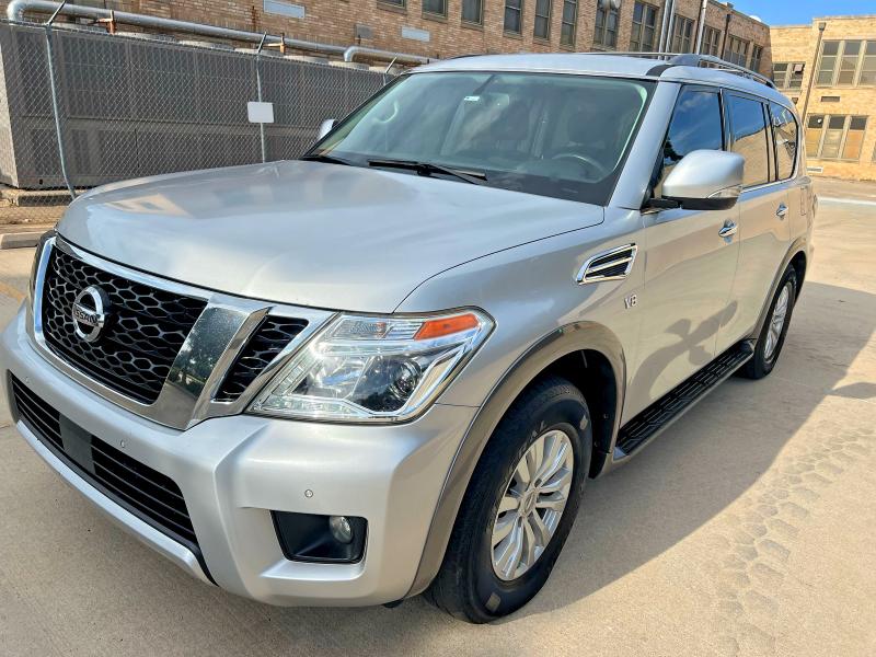 2018 Nissan Armada VIN JN8AY2ND7JX002961 COPART salvage auction — MINOR DENT/SCRATCHES, OK - CERTIFICATE OF TITLE (P), sold $2,000 on 2026-07-27 (photo 2)