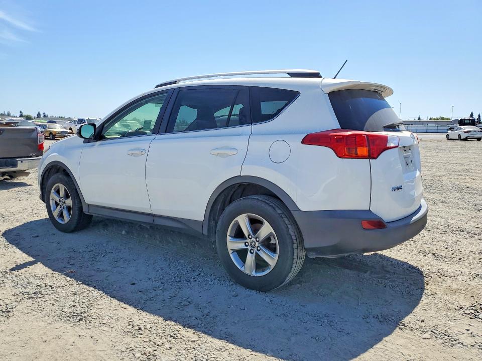 2015 Toyota Rav4 VIN JTMRFREV1FJ018430 COPART salvage auction — FRONT END, Ca - Salvage Certificate, sold $3,550 on 2026-07-28 (photo 2)