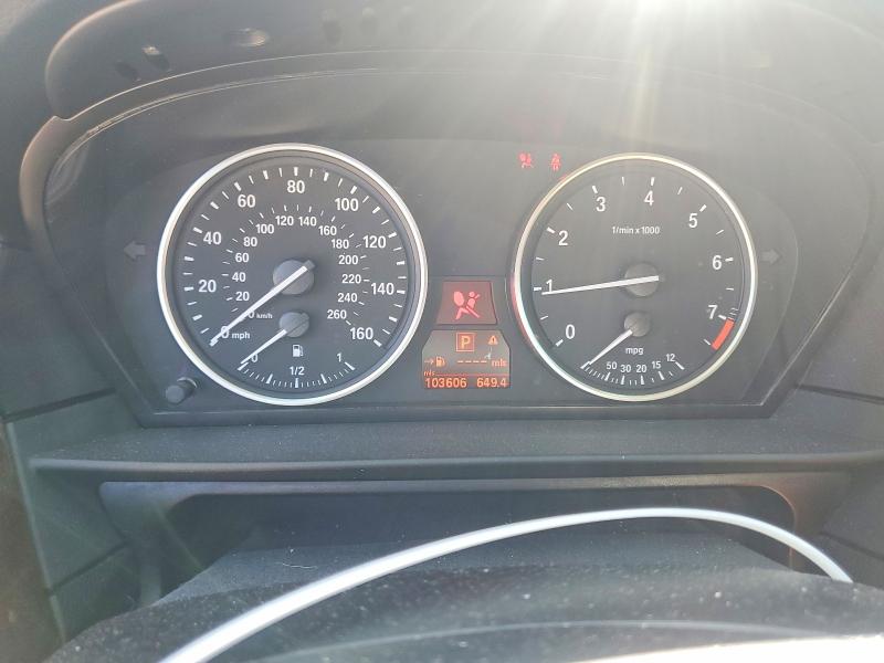 2010 BMW 5 series VIN WBANW1C52AC167331 COPART salvage auction — FRONT END, WA - VEHICLE CERT OF OWNERSHIP-TITL, sold $350 on 2026-07-16 (photo 9)
