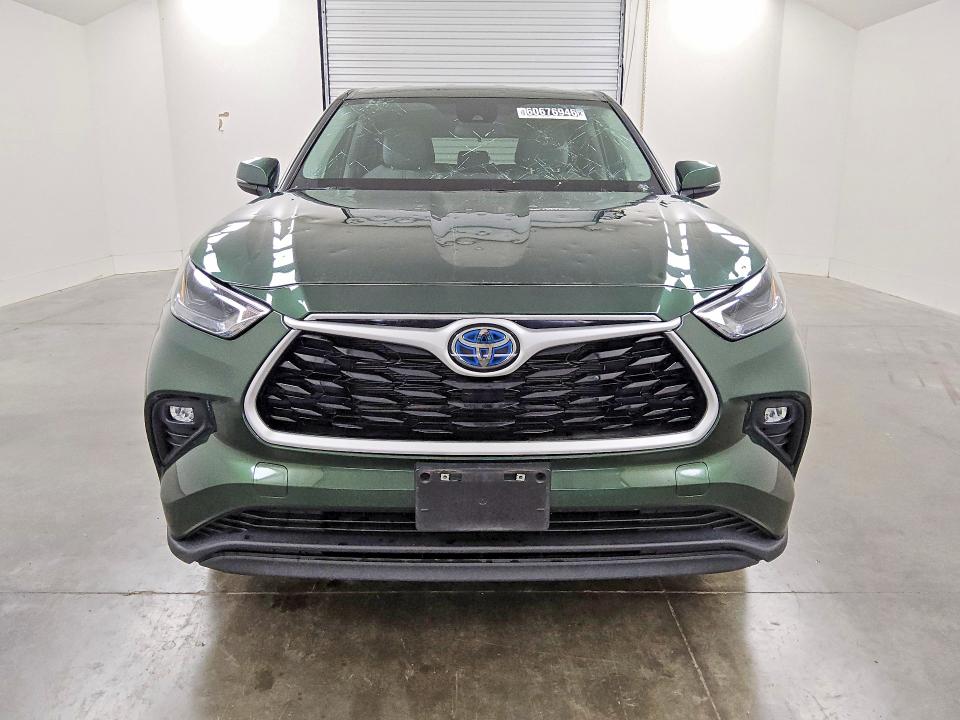 2024 Toyota Highlander hybrid VIN 5TDBBRCH5RS616117 COPART salvage auction — HAIL, Tx - Certificate Of Title, sold $15,600 on 2026-07-28 (photo 5)