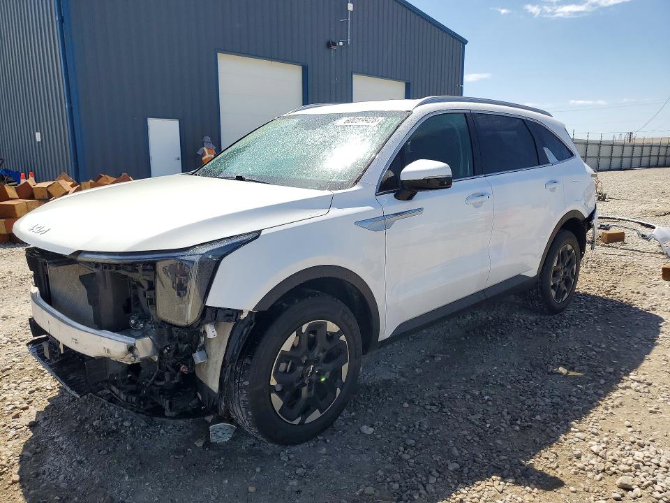 2024 Kia Sorento VIN 5XYRLDJC8RG256442 COPART salvage auction — FRONT END, Salvage Title, sold $10,300 on 2026-08-21 (photo 1)