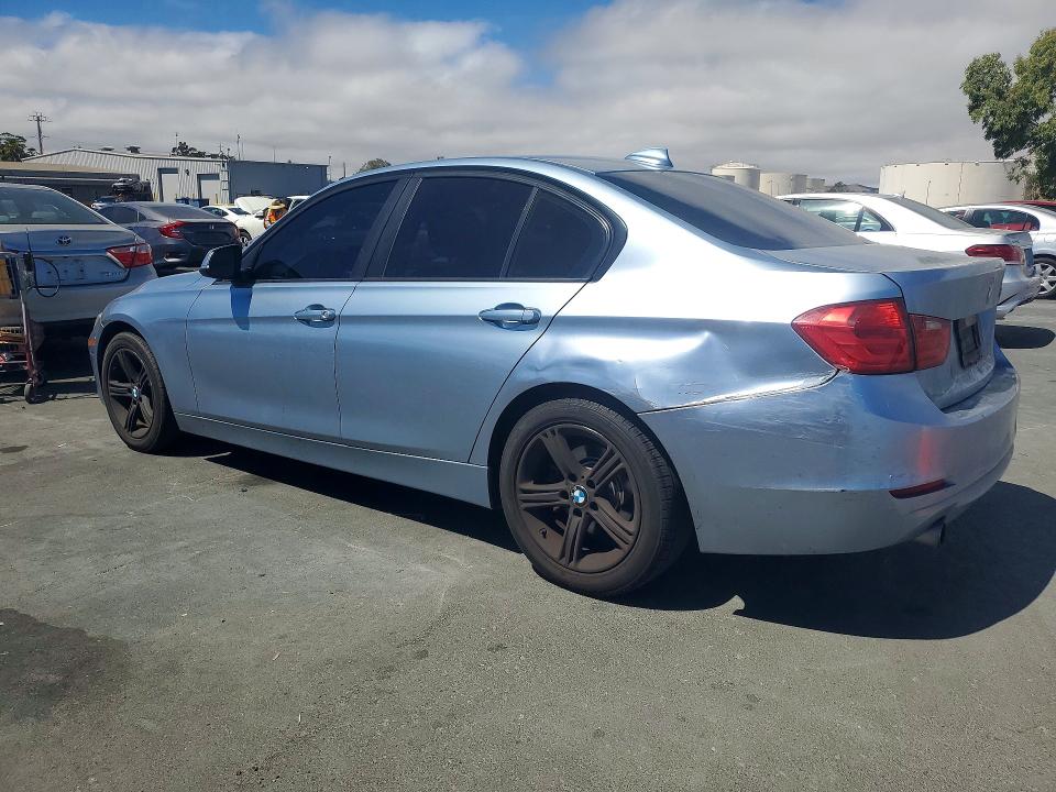 2013 BMW 3er VIN WBA3B1C50DK128816 COPART salvage auction — FRONT END, Ca - Salvage Certificate, sold $775 on 2026-08-03 (photo 2)