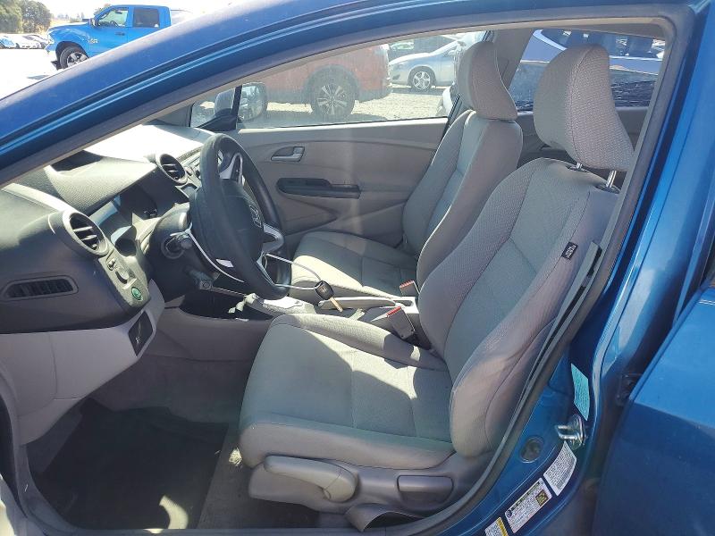 2012 Honda Insight VIN JHMZE2H39CS006034 COPART salvage auction — FRONT END, Ca - Dis/Dlr/Exp Only Clean Title, sold $100 on 2026-07-30 (photo 7)