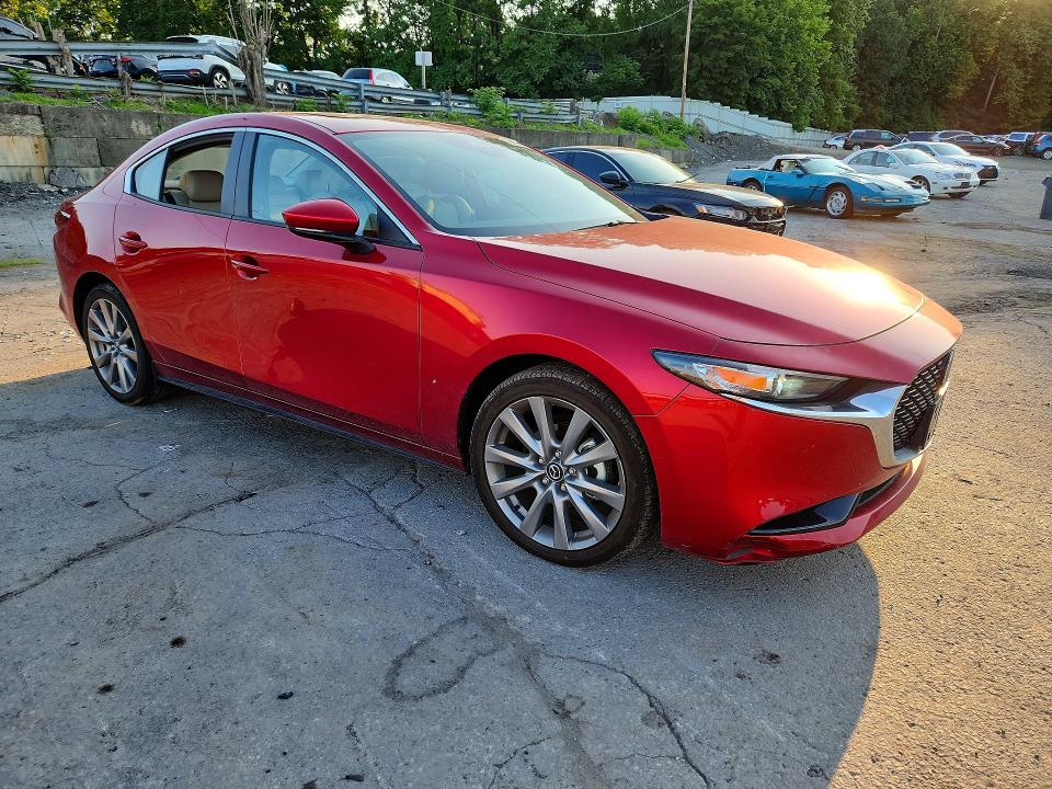 2025 Mazda 3 VIN JM1BPACM6S1757071 COPART salvage auction — SIDE, Ny - Mv-907A Salvage Certificate, sold $450 on 2026-07-23 (photo 4)