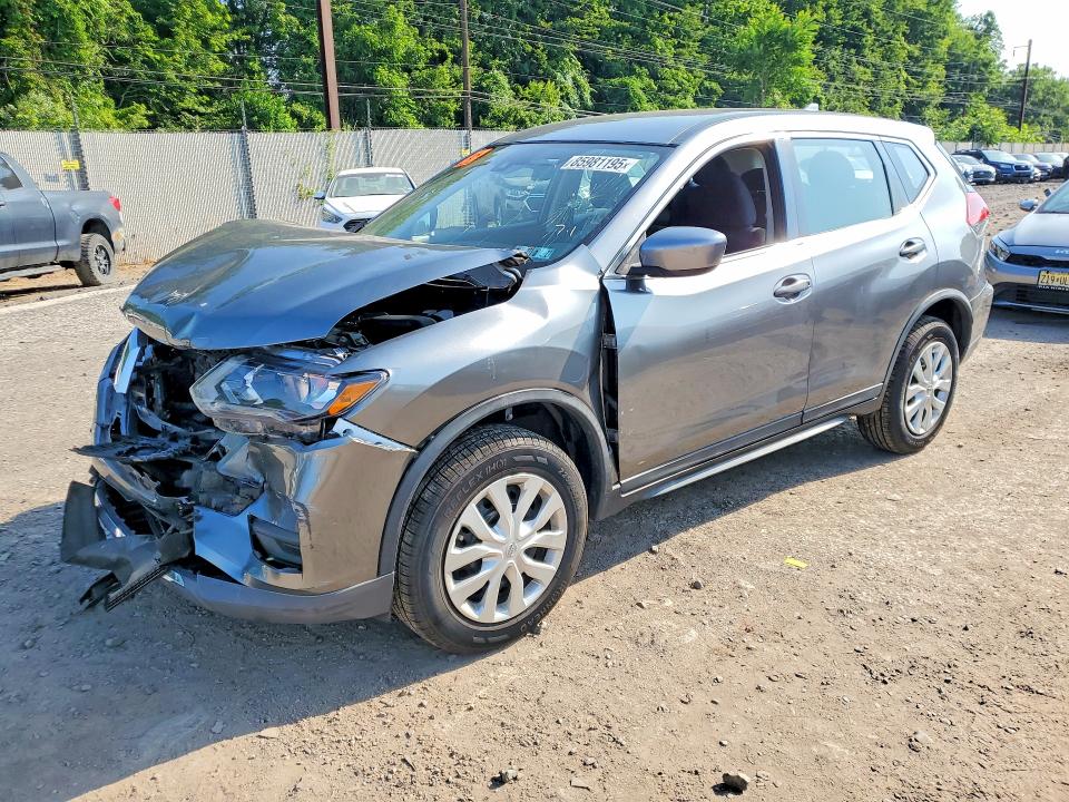 2019 Nissan Rogue VIN KNMAT2MV3KP500158 COPART salvage auction — FRONT END, Pa - Certificate Of Salvage, sold $2,600 on 2026-07-20 (photo 1)