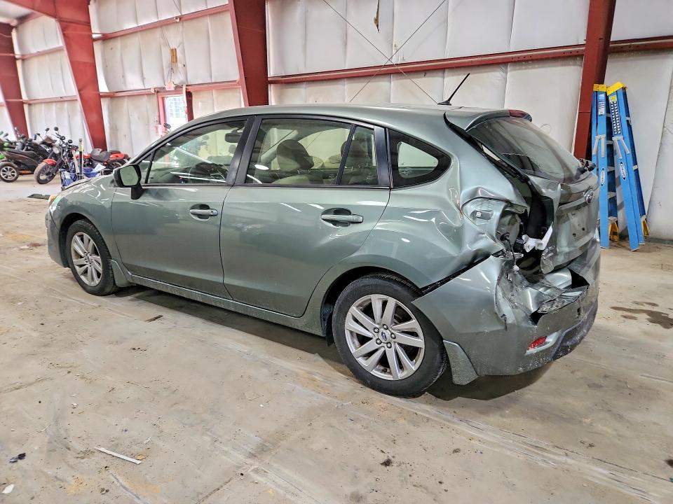 2016 Subaru Impreza VIN JF1GPAB64GH309912 COPART salvage auction — REAR END, MD - CERT OF SALVAGE < 75% DAMAGE, sold $275 on 2026-07-28 (photo 2)