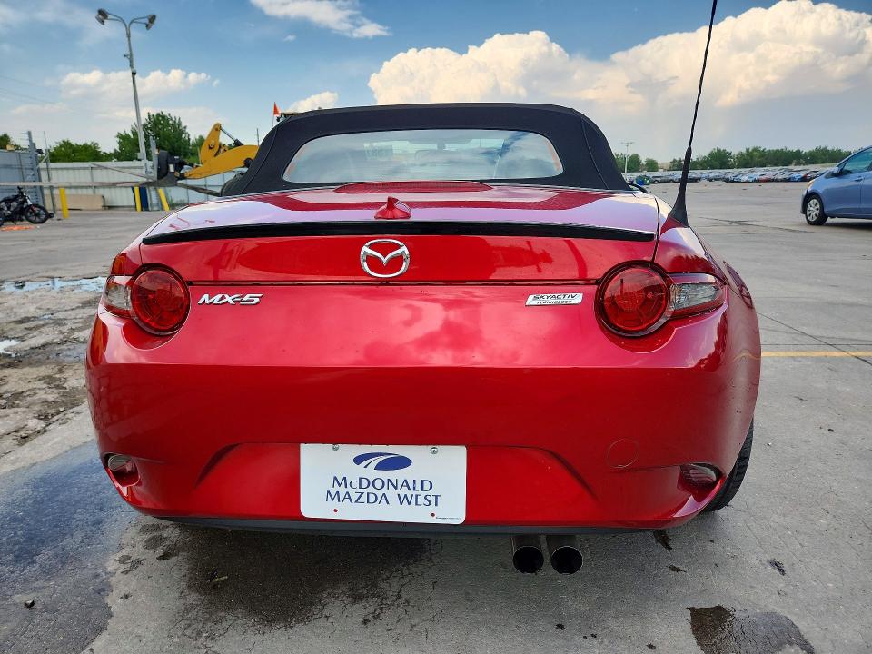 2016 Mazda VIN JM1NDAC77G0117075 COPART salvage auction — FRONT END, Co - Public - Salvage Title, sold $3,600 on 2026-08-03 (photo 6)